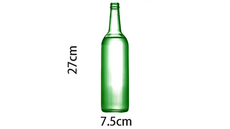 Self Exploding Green Beer Bottle (Large) by Wance