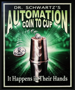 Automation Coin in Cup by Martin Schwartz