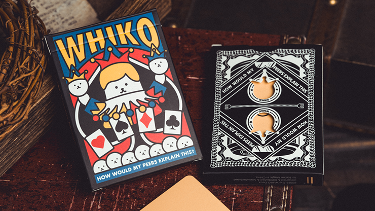 WHIKO Stage Thin Playing Cards by Bacon Magic. WHIKO Stage Thin Playing Cards by Bacon Magic.