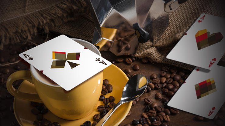 Diamon Playing Cards N° 27 Dark Roast by Dutch Card House Company Diamon Playing Cards N° 27 Dark Roast by Dutch Card House Company