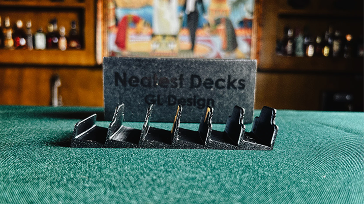 Neatest Decks (Flat 6-Deck) 2-Pack by GL Design & Bacon Magic Neatest Decks (Flat 6-Deck) 2-Pack by GL Design & Bacon Magic