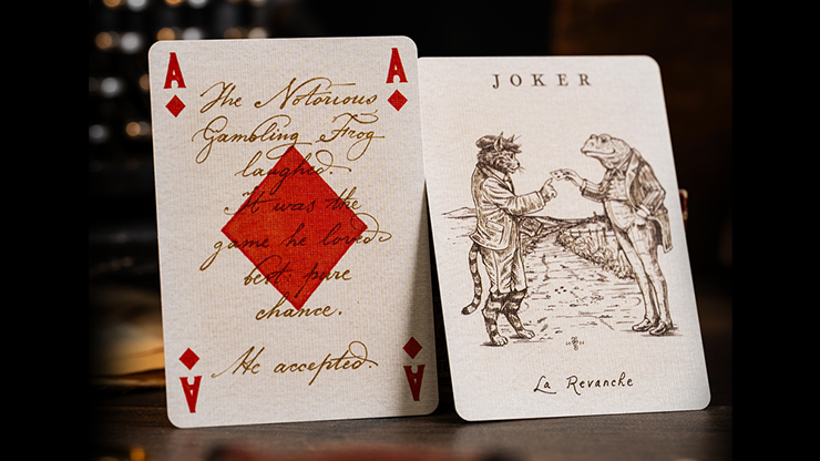 Le Voyage Du Chat Rouge Playing Cards by Stockholm17 Le Voyage Du Chat Rouge Playing Cards by Stockholm17