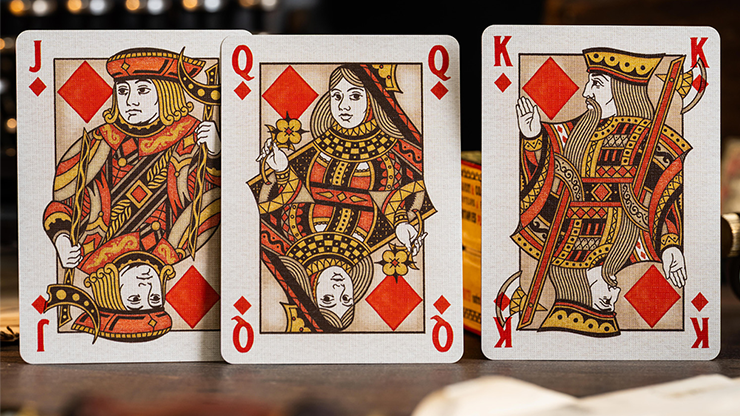 Le Voyage Du Chat Rouge Playing Cards by Stockholm17 Le Voyage Du Chat Rouge Playing Cards by Stockholm17