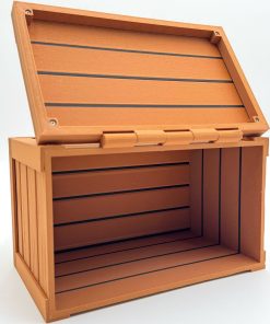 Wooden Crate Tip Over Trunk - HP Creations