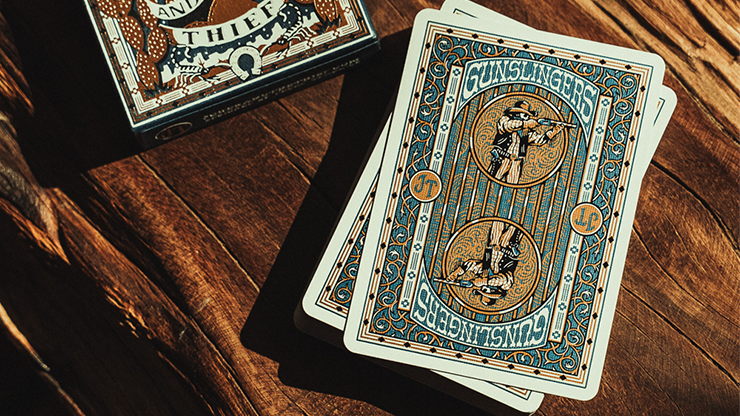 Gunslingers Poker (Blue) Playing Cards Gunslingers Poker (Blue) Playing Cards