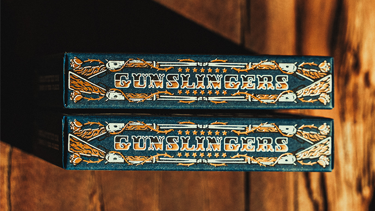 Gunslingers Poker (Blue) Playing Cards Gunslingers Poker (Blue) Playing Cards