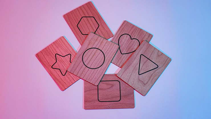 ISYC RFID Wooden Symbol Slates(6 cards) by T-Tech ISYC RFID Wooden Symbol Slates(6 cards) by T-Tech