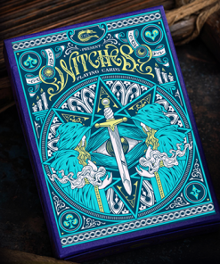 Witches Playing Cards