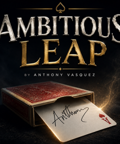 Ambitious Leap (Red) by Anthony Vasquez