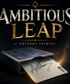 Ambitious Leap (Blue) by Anthony Vasquez