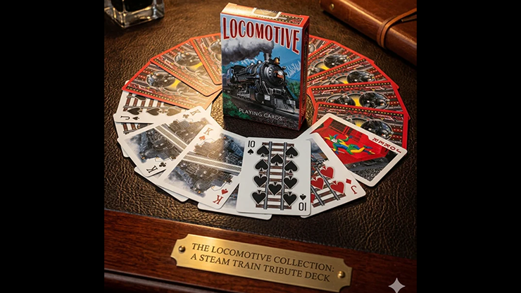Locomotive Playing Cards by Collectable Playing Cards Locomotive Playing Cards by Collectable Playing Cards