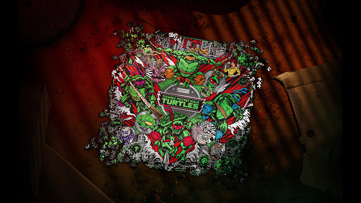 Teenage Mutant Ninja Turtle Jigsaw Puzzle by theory11 Teenage Mutant Ninja Turtle Jigsaw Puzzle by theory11