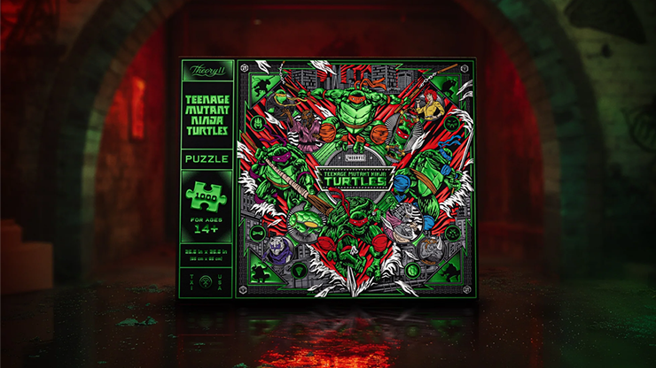 Teenage Mutant Ninja Turtle Jigsaw Puzzle by theory11 Teenage Mutant Ninja Turtle Jigsaw Puzzle by theory11
