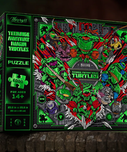 Teenage Mutant Ninja Turtle Jigsaw Puzzle by theory11