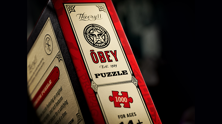 OBEY Jigsaw Puzzle by theory11 OBEY Jigsaw Puzzle by theory11