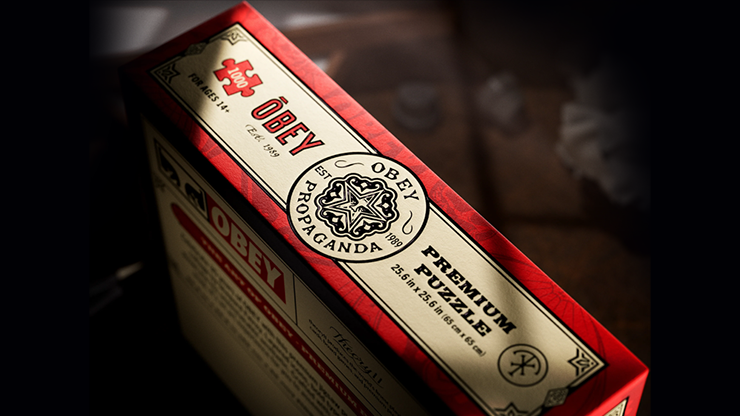 OBEY Jigsaw Puzzle by theory11 OBEY Jigsaw Puzzle by theory11