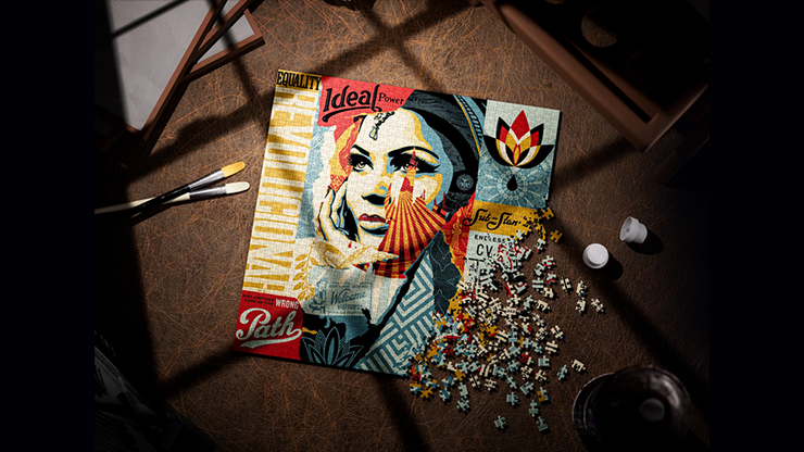OBEY Jigsaw Puzzle by theory11 OBEY Jigsaw Puzzle by theory11