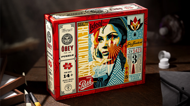 OBEY Jigsaw Puzzle by theory11 OBEY Jigsaw Puzzle by theory11
