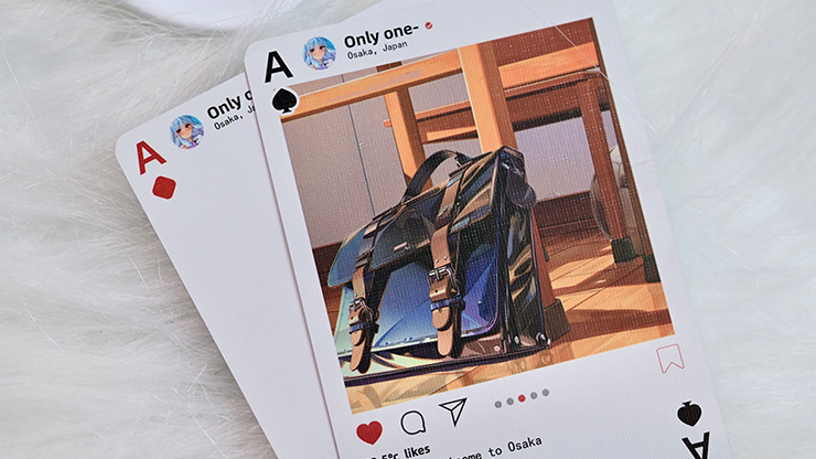 Sweet Cosplay Show - Azure Summer Playing Cards Sweet Cosplay Show - Azure Summer Playing Cards