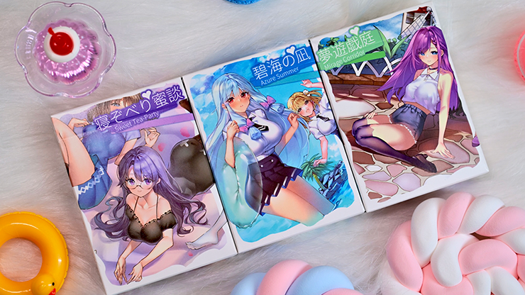 Sweet Cosplay Show - Azure Summer Playing Cards Sweet Cosplay Show - Azure Summer Playing Cards
