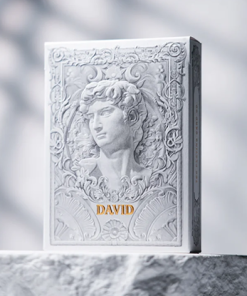 Alabaster David Luxury Playing Cards by TCC Fashion