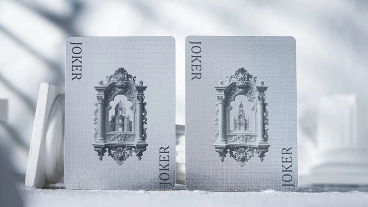 Alabaster Michelangelo Luxury Playing Cards by TCC Fashion Alabaster Michelangelo Luxury Playing Cards by TCC Fashion