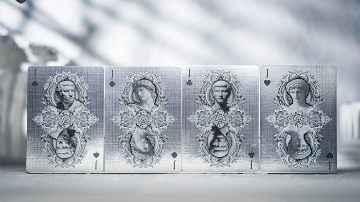 Alabaster Michelangelo Luxury Playing Cards by TCC Fashion Alabaster Michelangelo Luxury Playing Cards by TCC Fashion