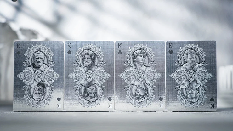 Alabaster Michelangelo Luxury Playing Cards by TCC Fashion Alabaster Michelangelo Luxury Playing Cards by TCC Fashion
