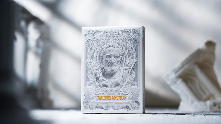 Alabaster Michelangelo Luxury Playing Cards by TCC Fashion Alabaster Michelangelo Luxury Playing Cards by TCC Fashion